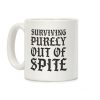 Surviving Purely Out Of Spite Coffee Mug
