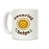 Swearing Helps Coffee Mug