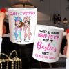 Sweet As Sugar Hard As Ice Hurt My Besties Once I'll Kill You Twice, Unicorn Mug Christmas Gift For Besties