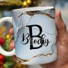 Swirled Marble Your Name Your Adventure Mug - Personalized Custom Coffee Mug - BST116_MG