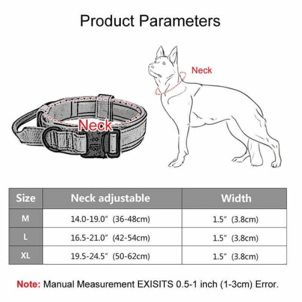 Tactical Dog Collar & Leash
