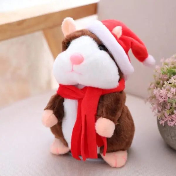 Talking Hamster Plush Toy - Record & Repeat Fun for Kids