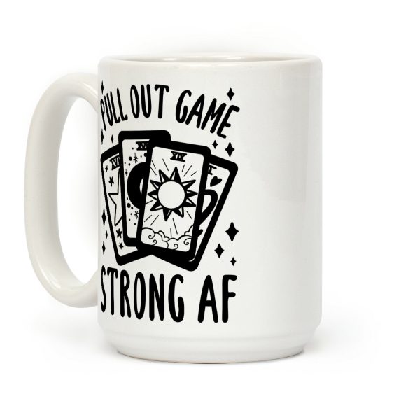 Tarot Pull Out Game Strong AF Coffee Mug
