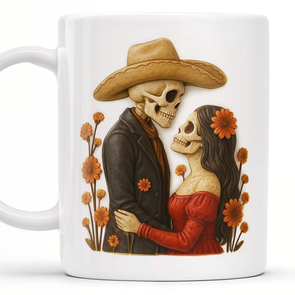Te Conoc Te Amo, Stay With You Forever, Heart Design - Personalized Custom Coffee Mug - MEX016_MG