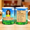 Tea, Artisan Goods, It Smells Delicious, Farm and Woman - Personalized Custom Coffee Mug - FAM348_MG