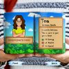 Tea, Artisan Goods, It Smells Delicious, Farm and Woman - Personalized Custom Coffee Mug - FAM348_MG