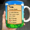 Tea, Artisan Goods, It Smells Delicious, Farm and Woman - Personalized Custom Coffee Mug - FAM348_MG