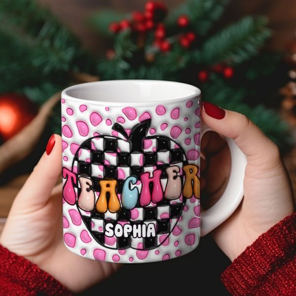 Teacher Gifts, Personalized Coffee Mug, Christmas Gifts