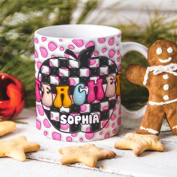 Teacher Gifts, Personalized Coffee Mug, Christmas Gifts