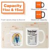 Teacher Nutrition Facts - Personalized Mug