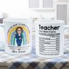 Teacher Nutrition Facts - Personalized Mug