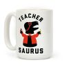 Teacher Saurus Cardigan Coffee Mug