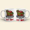 Teachersaurus 03HUDT200623 Personalized Coffee Mug, Gifts For Teacher
