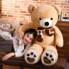 Teddy Bear Plush Toy with Scarf Soft Stuffed Animal for Kids and Lovers