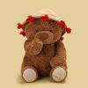 Teddy Bear with Roses Plush Toy Romantic Gift