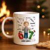 Teen Kid Custom Name Six Seven - Personalized Ceramic Mug, Fun Unique Gift for Kids or Teens
