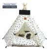 Tent with Washable Cushion Indoor Pet Bed