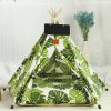 Tent with Washable Cushion Indoor Pet Bed