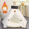 Tent with Washable Cushion Indoor Pet Bed