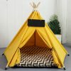 Tent with Washable Cushion Indoor Pet Bed