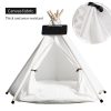 Tent with Washable Cushion Indoor Pet Bed