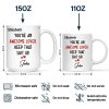 Text Pattern You Are An Awesome Wife - Personalized Mug