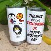 Thank Mom For Not Swallowing Us - Personalized Coffee Mug - Mother's Gift 04nahn100223
