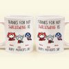 Thank Super Mom For Not Swallowing Us - Gift For Mom, Grandmother - Personalized Ceramic Mug