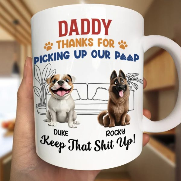 Thank You And Keep That Shit Up - Personalized Mug