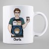 Thank You Cat Dad Backpack Personalized Mug