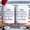 Thank You Colleague Special And Few With Heart - Personalized Custom Coffee Mug - COL102_MG