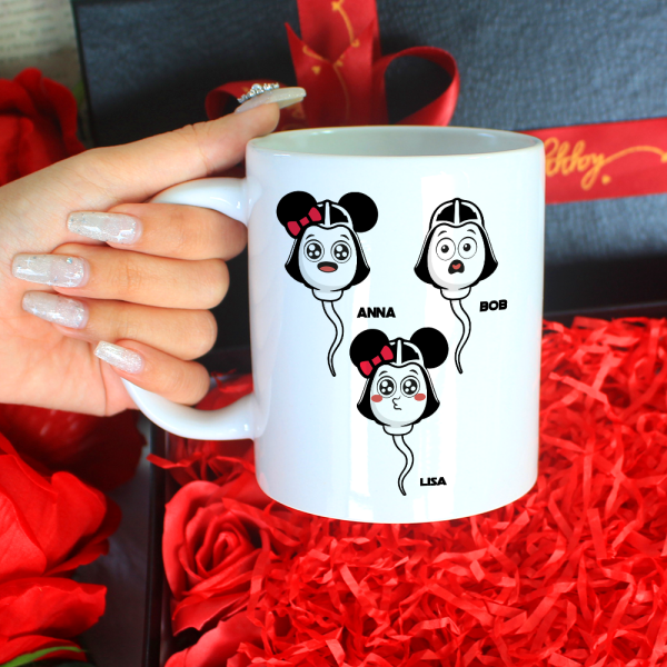 Thank You For All The Orgasms Personalized Mug, Couple Gift