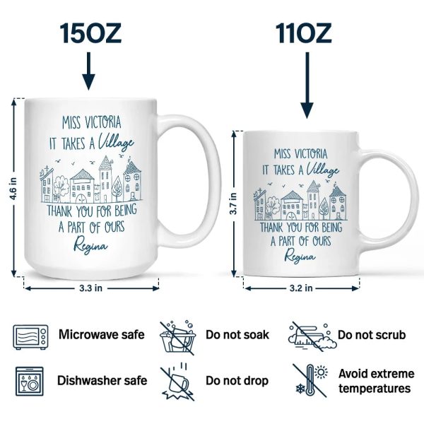 Thank You For Being A Part Of Ours - Personalized Mug