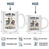 Thank You For Being My Emotional Coworker - Gifts For Colleagues, Besties - Personalized Mug