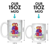 Thank You For Being My Unbiological Sister - Old Bestie Personalized Custom Mug - Gift For Best Friends, BFF, Sisters