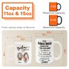 Thank You For Being My Unbiological Sister - Personalized Mug