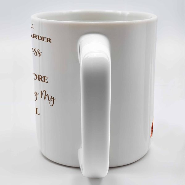 Thank You for Being My Unbiological Sister With Flowers - Personalized Custom Coffee Mug - BST504_MG