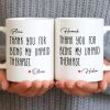 Thank You For Being My Unpaid Therapist - Personalized Custom Coffee Mug - BST540_MG