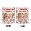 Thank You For Being My Unpaid Therapist With Cartoon Girls - Personalized Custom Coffee Mug - BST492_MG
