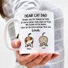 Thank You For Being Our Dad - Gift for Dad - Funny Personalized Mug