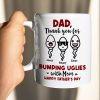 Thank You For Bumping Uglies With Mom, Gift For Dad, Personalized Mug, Sperm Mug, Father's Day Gift