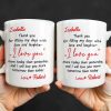 Thank You For Filling My Days With Hearts - Personalized Custom Coffee Mug - CPL1374_MG