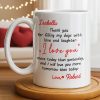 Thank You For Filling My Days With Hearts - Personalized Custom Coffee Mug - CPL1374_MG