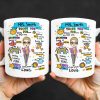 Thank You For Filling My Days With Sunshine, Heart, Star - Personalized Custom Coffee Mug - TEACH047_MG