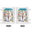 Thank You For Filling My Days With Sunshine, Heart, Star - Personalized Custom Coffee Mug - TEACH047_MG