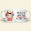 Thank You For Not Swallowing Us, Personalized Coffee Mug, Surprising With Mom Coffee Mug, Mother's Day, Birthday Gift For Mom
