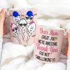 Thank You For Not Swallowing Us Personalized Funny Sperm Coffee Mug Gift For Mom