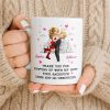 Thank You For Putting Up With My Shit, Couple And Hearts - Personalized Custom Coffee Mug - CPL1363_MG