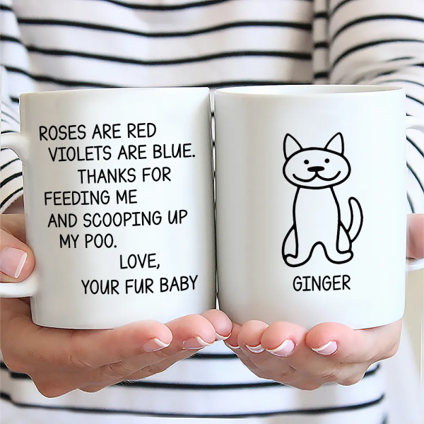 Thank You For Scooping Our Poo - Personalized Mug