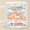 Thank You For Showing Your Love To Us - Couple Personalized Custom Mug - Gift For Husband Wife, Anniversary